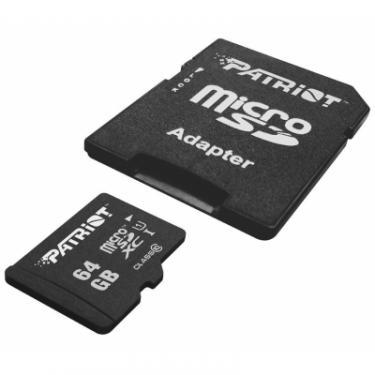Карта памяти Patriot 64GB microSD class10 UHS-1 Фото 2
