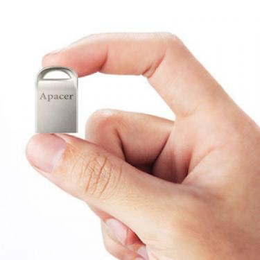USB флеш накопитель Apacer 16GB AH115 Silver USB 2.0 Фото 2