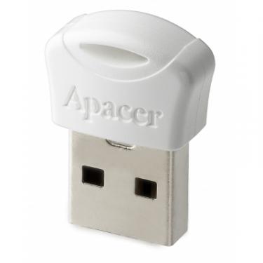 USB флеш накопитель Apacer 4GB AH116 White USB 2.0 Фото 1