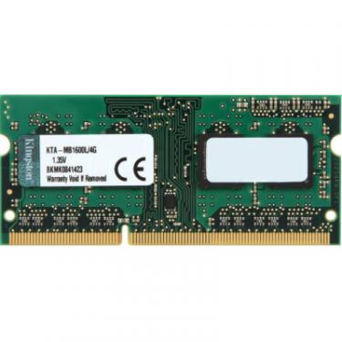 Модуль памяти для ноутбука Kingston SoDIMM DDR3 4GB 1600 MHz Фото