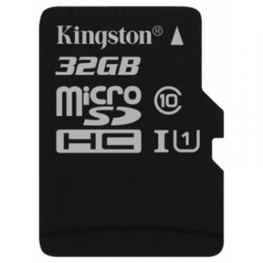 Карта памяти Kingston 32GB microSDHC Class 10 UHS-I Фото