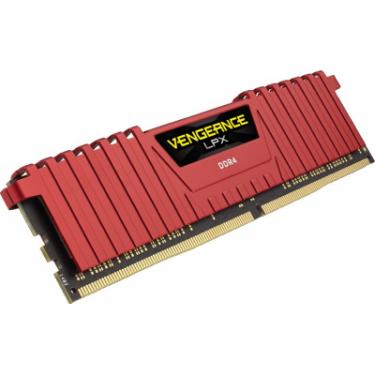 Модуль памяти для компьютера Corsair DDR4 4GB 2400 MHz Vengeance LPX Red Фото 1