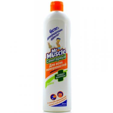 Средство для мытья пола Mr Muscle для всех поверхностей Санитарный 500 мл Фото
