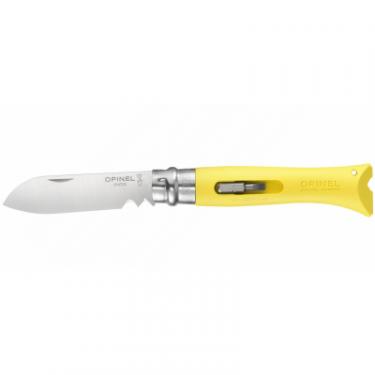 Нож Opinel №9 Diy желтый Фото