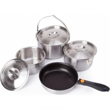 Набор туристической посуды Kovea All-3PLY Stainles Cookware(7~8) KKW-CW1105 Фото