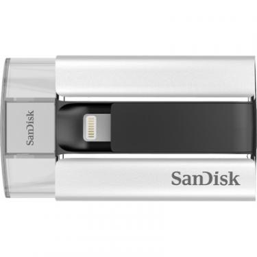 USB флеш накопитель SanDisk 64GB iXpand USB/Lightning Apple Фото