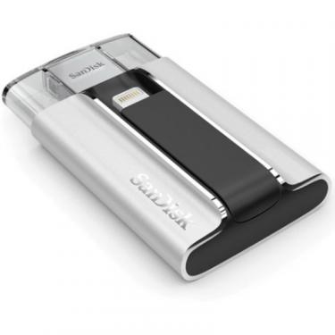 USB флеш накопитель SanDisk 64GB iXpand USB/Lightning Apple Фото 3