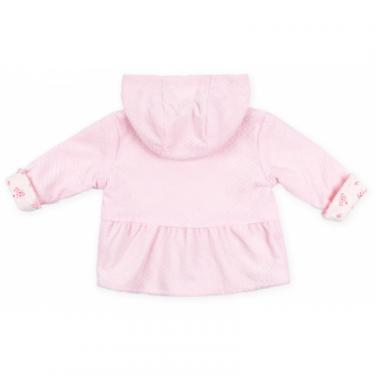 Набор детской одежды Luvena Fortuna велюровый розовый с кроликом Фото 4