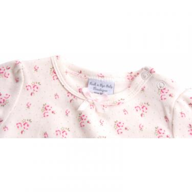Набор детской одежды Luvena Fortuna велюровый розовый с кроликом Фото 7