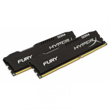 Модуль памяти для компьютера Kingston Fury (ex.HyperX) DDR4 16GB (2x8GB) 2400 MHz HyperX FURY Black Фото 1