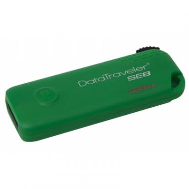 USB флеш накопитель Kingston 128GB DataTraveler SE8 Green USB 2.0 Фото 2