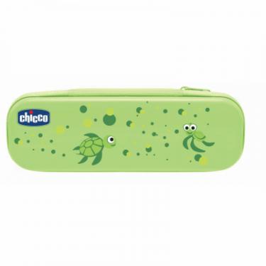 Детская зубная щетка Chicco щетка + паста зеленый Фото