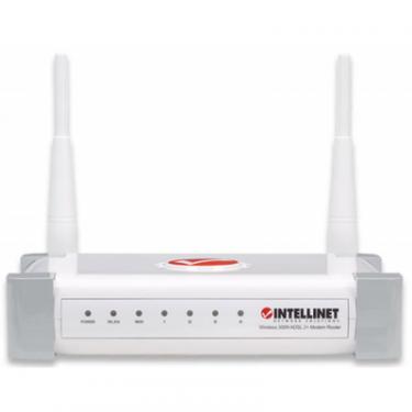 Маршрутизатор Intellinet 300N ADSL2+ Modem Route Фото 1