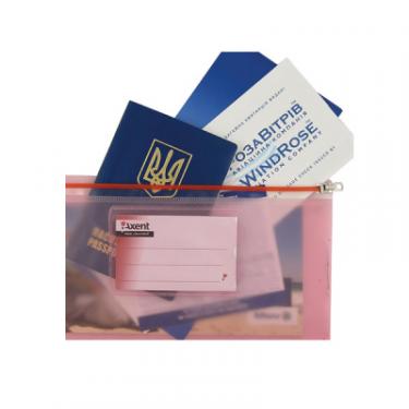 Папка - конверт Axent zip-lock, assorted colors Фото 1