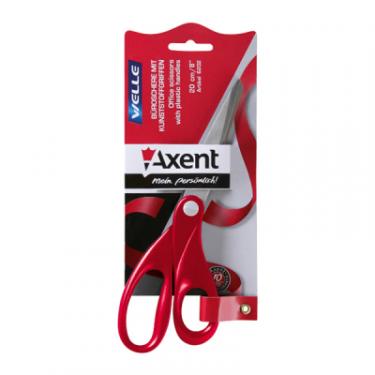 Ножницы Axent Welle, 20 см, red Фото 1