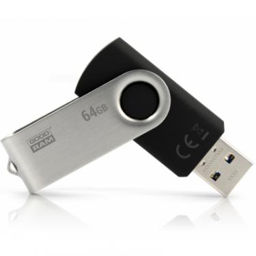 USB флеш накопитель Goodram 64GB Twister Black USB 3.0 Фото
