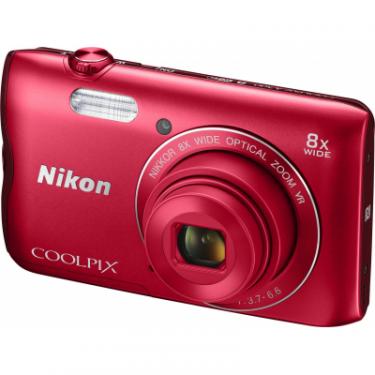 Цифровой фотоаппарат Nikon Coolpix A300 Red Фото