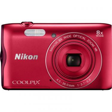 Цифровой фотоаппарат Nikon Coolpix A300 Red Фото 1