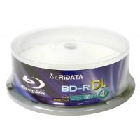 Диск BD RIDATA BD-R 50 Gb 4x Cake 15 pcs Printable (fullface) Фото