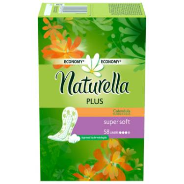 Ежедневные прокладки Naturella Мягкость Календулы Plus 58 шт Фото