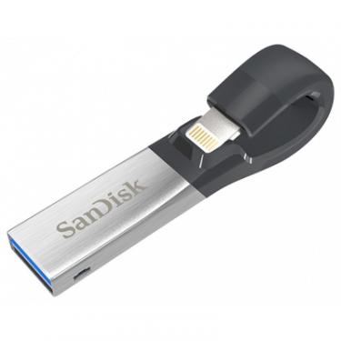 USB флеш накопитель SanDisk 128GB iXpand USB 3.0/Lightning Фото 1