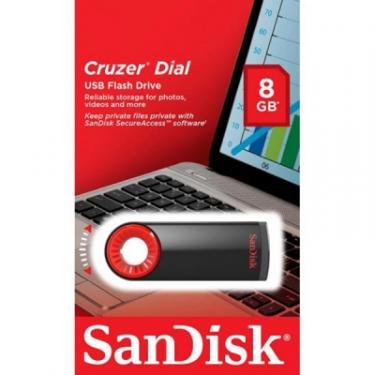 USB флеш накопитель SanDisk 8GB Cruzer Dial USB 2.0 Фото 5