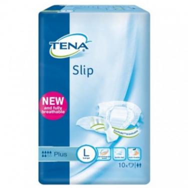 Подгузники для взрослых Tena Slip Plus Large дышащие 10 шт Фото