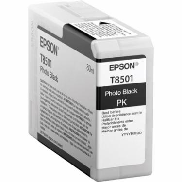 Картридж Epson P800 UltraChrome HD 80ml Ph.Black Фото