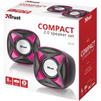 Акустическая система Trust_акс Xilo Compact 2.0 Speaker Set pink Фото 4