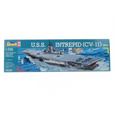 Сборная модель Revell Корабль U.S.S. Intrepid (CV-11) 1:720 Фото