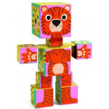 Развивающая игрушка Djeco Тотем-кубики Животные Фото 3