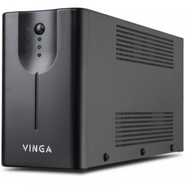 Источник бесперебойного питания Vinga LED 800VA metal case Фото