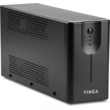 Источник бесперебойного питания Vinga LED 800VA metal case Фото 1