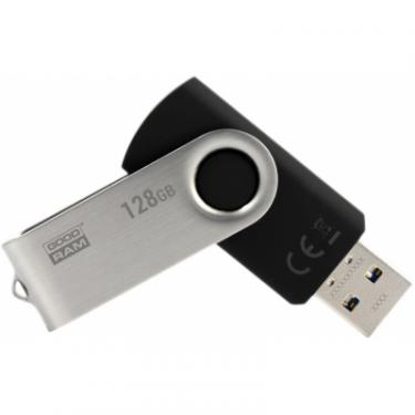 USB флеш накопитель Goodram 128GB UTS3 Twister Black USB 3.0 Фото 1