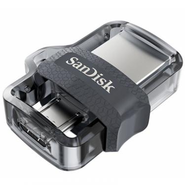 USB флеш накопитель SanDisk 16GB Ultra Dual Black USB 3.0 OTG Фото 3