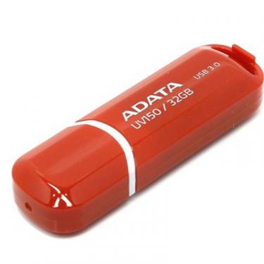 USB флеш накопитель ADATA 32GB UV150 Red USB 3.0 Фото 1