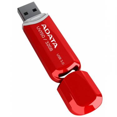 USB флеш накопитель ADATA 32GB UV150 Red USB 3.0 Фото 4