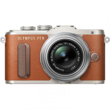 Цифровой фотоаппарат Olympus E-PL8 14-42 mm Pancake Zoom Kit brown/silver Фото 1