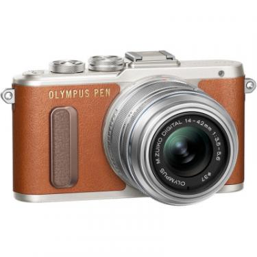 Цифровой фотоаппарат Olympus E-PL8 14-42 mm Pancake Zoom Kit brown/silver Фото 2