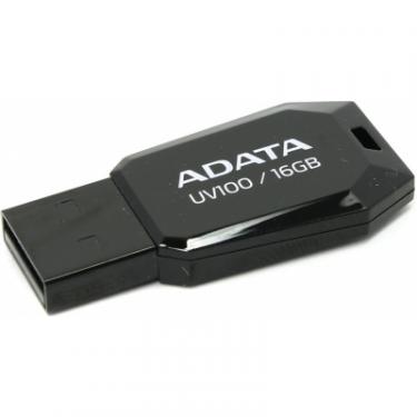 USB флеш накопитель ADATA 16GB DashDrive UV100 Black USB 2.0 Фото 1