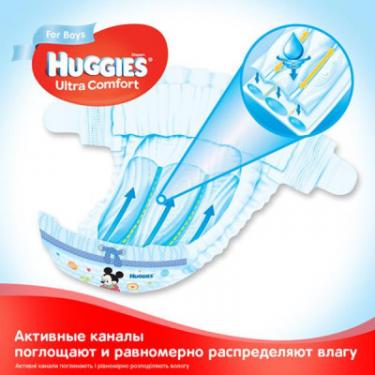 Подгузники Huggies Ultra Comfort 4 (8-14 кг) Mega для хлопчиків 66 шт Фото 2