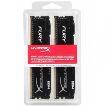 Модуль памяти для компьютера Kingston Fury (ex.HyperX) DDR4 16GB (2x8GB) 2666 MHz HyperX FURY Black Фото 2
