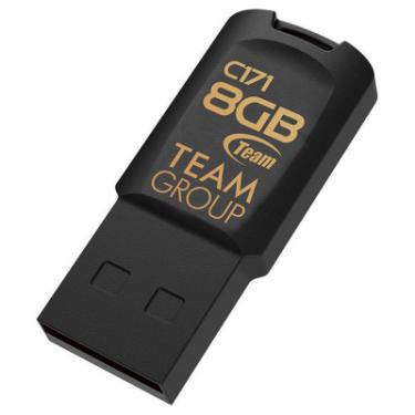 USB флеш накопитель Team 8GB C171 Black USB 2.0 Фото 1