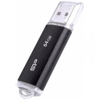 USB флеш накопитель Silicon Power 64GB Ultima U02 Black USB 2.0 Фото 3