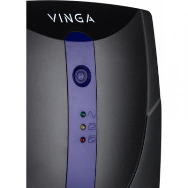Источник бесперебойного питания Vinga LED 1500VA plastic case Фото 2