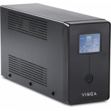 Источник бесперебойного питания Vinga LCD 1200VA metal case Фото 1