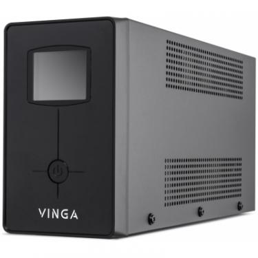 Источник бесперебойного питания Vinga LCD 1200VA metal case Фото 5