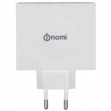 Зарядное устройство Nomi 4*USB Port (4.2A) White Фото 1
