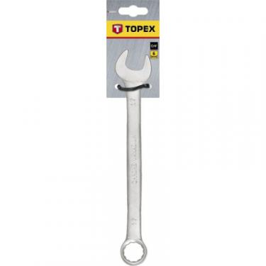 Ключ Topex комбинированный, 17 х 210 мм Фото 1
