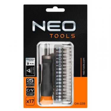 Набор инструментов Neo Tools насадки прецизійні з утримувачем, 17 шт. Фото 1